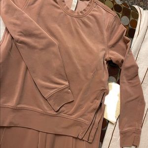 Lululemon LAB top and slim straight leg bottom